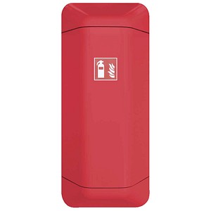 EICHNER Feuerlöscherschrank 43,3 cm x 22,5 cm x 1,03 m rot