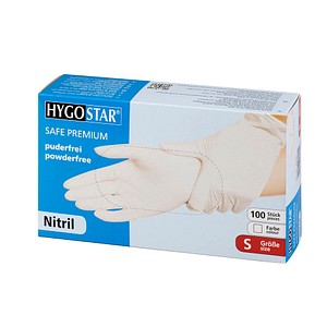 4015544270600 - Einmalhandschuhe Hygostar Safe Premium 27006 Lebensmittelecht weiß Größe S 7 Nitril 4015544270600 27060 100 Stück 4015544270600 - Einmalhandschuhe Hygostar Safe Premium 27006 Lebensmittelecht weiß Größe S 7 Nitril 4015544270600 27060 100 Stück