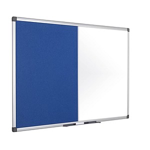 5603750260233 - Kombitafel MAYA KOMBI XA0222170 60x45cm Filz + Metall (geteilt) Aluminiumrahmen blau + weiß 5603750260233 Bi-Office 5603750260233 - Kombitafel MAYA KOMBI XA0222170 60x45cm Filz + Metall (geteilt) Aluminiumrahmen blau + weiß 5603750260233 Bi-Office