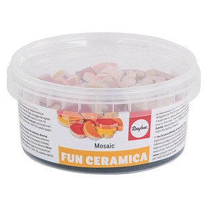 Mosaiksteine FUN CERAMICA rot/gelb/orange 1 Pack