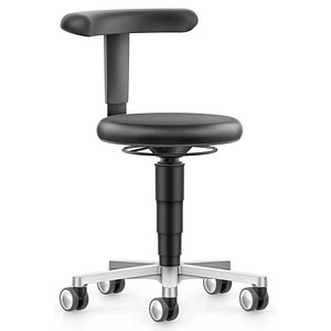 4016849952758 - Hocker 9463L-MG01-3278-71F Medical grau schwarz bis 120kg 4016849952758 bimos