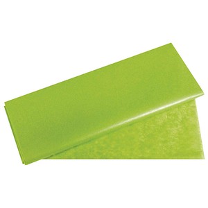 Rayher Hobby Seidenpapier hellgrün 50x75 cm 5 Blatt