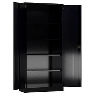 4061815855373 - Stahlschrank ClassiX X-530349 tiefschwarz 920 x 420 x 1945 cm aufgebaut 4061815855373 LÜLLMANN 4061815855373 - Stahlschrank ClassiX X-530349 tiefschwarz 920 x 420 x 1945 cm aufgebaut 4061815855373 LÜLLMANN
