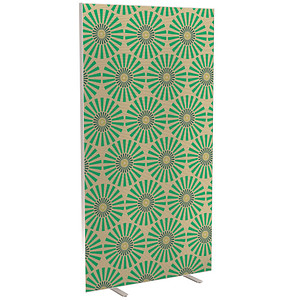 PAPERFLOW Trennwand easyScreen Vintage, 60805 bunt 94,0 x 173,4 cm, 1 St.