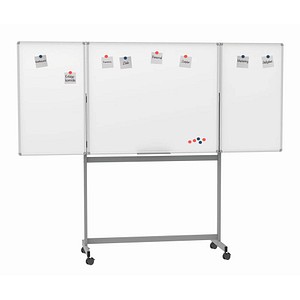 MAUL mobiles Whiteboard MAULstandard 150,0 x 100,0 cm weiß kunststoffbeschichteter Stahl