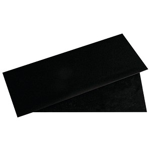 Rayher Seidenpapier - Kunstpapier - 17 g/m² - 50x75 cm - Schwarz