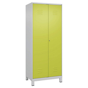 4066681618091 - Putzmittelschrank Classic Plus 080110-02-S10024 clowngrün lichtgrau 800 x 500 x 1950 cm aufgebaut 4066681618091 C+P-Möbel 4066681618091 - Putzmittelschrank Classic Plus 080110-02-S10024 clowngrün lichtgrau 800 x 500 x 1950 cm aufgebaut 4066681618091 C+P-Möbel