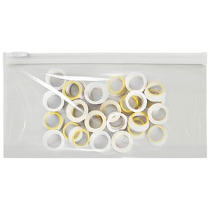 4066300441888 - Gleitverschlussbeutel mit Bodenfalte transparentweiß 70 my 4066300441888 250 Stück