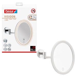4063565251252 - Visioon LED-Kosmetikspiegel - kabelloser Schminkspiegel mit dimmbarer Beleuchtung - Touch Control integrierter Akku 5-fache Vergrößerung Gelenkarm 4063565251252 - Visioon LED-Kosmetikspiegel - kabelloser Schminkspiegel mit dimmbarer Beleuchtung - Touch Control integrierter Akku 5-fache Vergrößerung Gelenkarm