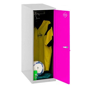 8425437065156 - Spind SIMONLOCKER DISM SINGLE grau pink 8425437065156 1 Schließfach 300 x 500 x 915 cm 8425437065156 Simonrack