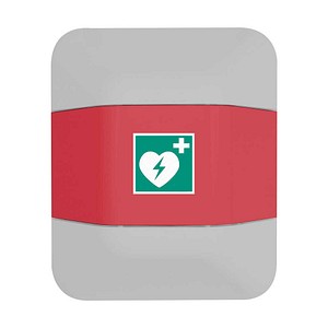 4052301043695 - Defibrillator-Aufsatz f Feuerlöscherschrank help B 434 x T 225 x H 196 mm rot