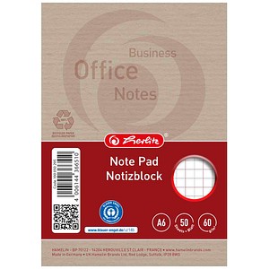 4006144366510 - Notizblock 100050295 Recycling kariert A6 60g braun 50 Blatt 4006144366510 LANDRÉ 4006144366510 - Notizblock 100050295 Recycling kariert A6 60g braun 50 Blatt 4006144366510 LANDRÉ