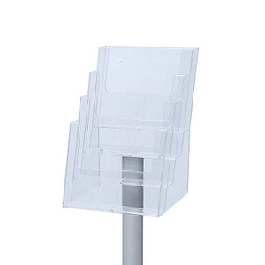 8595578307900 - Showdown Displays - Showdown Prospektständer mb - 4x din A4 - Aluminium - Silber 8595578307900 - Showdown Displays - Showdown Prospektständer mb - 4x din A4 - Aluminium - Silber