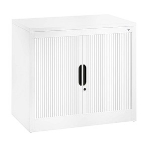 4063332759769 - Rollladenschrank mit Horizontal-Jalousie HxBxT 720 x 800 x 420 mm 1 Fachboden 15 Ordnerhöhen verkehrsweiß C+P