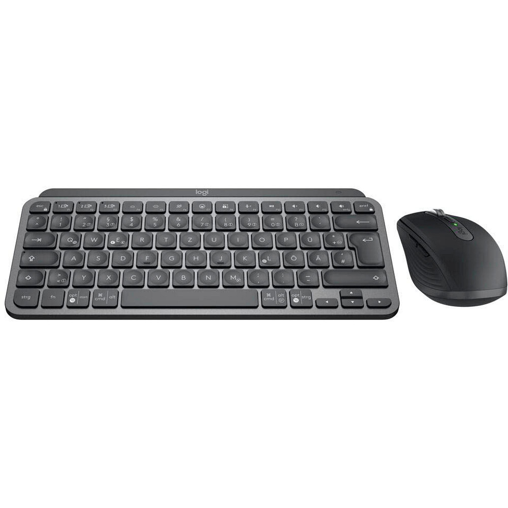 Logitech MX Keys Mini Combo GRAPHITE Tastatur-Maus-Set kabellos schwarz >>  büroshop24