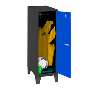 8425437120312 - Spind SIMONLOCKER DISM SINGLE anthrazit blau 8425437120312 1 Schließfach 300 x 500 x 1015 cm 8425437120312 Simonrack