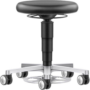 4016849989181 - Hocker 9F63L-MG01-3278 Medical grau schwarz bis 120kg 4016849989181 bimos