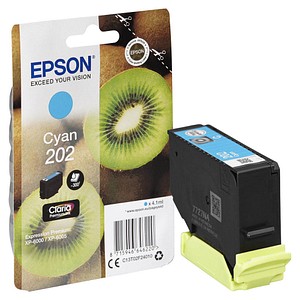 EPSON 202/T02F24  cyan Druckerpatrone