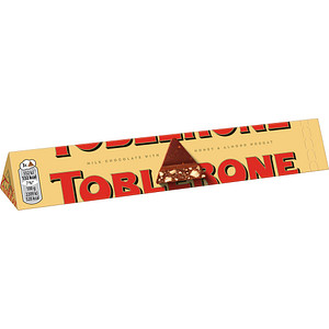 Toblerone Milchschokolade Honig Mandel Nougat 100g