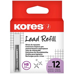 9023800990532 - Grafitos Fallminen-Bleistiftminen schwarz HB 05 mm 12 St