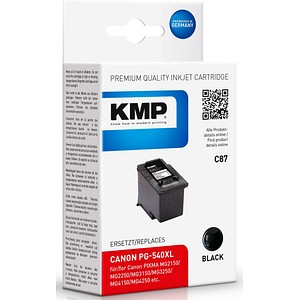 KMP C87 schwarz Druckkopf ersetzt Canon PG-540XL KMP C87 schwarz Druckkopf ersetzt Canon PG-540XL