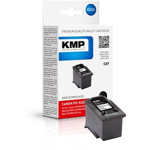 KMP C87 schwarz Druckkopf ersetzt Canon PG-540XL KMP C87 schwarz Druckkopf ersetzt Canon PG-540XL