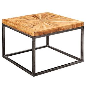 WOHNLING Couchtisch Holz mango 55,0 x 55,0 x 40,0 cm