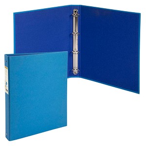3130630519812 - Forever Ringbuch 4-Ringe hellblau 40 cm DIN A4 1 St