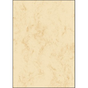 Motivpapier Marmor beige DIN A4 90 g/qm 100 Blatt