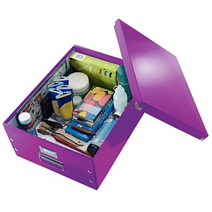 4002432103850 - Aufbewahrungsbox Click & Store WOW 6045-00-62 36 Liter mit Deckel für A3 außen 482x399x200mm Karton violett metallic 4002432 4002432103850 - Aufbewahrungsbox Click & Store WOW 6045-00-62 36 Liter mit Deckel für A3 außen 482x399x200mm Karton violett metallic 4002432