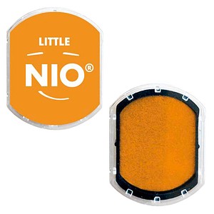COLOP Ersatzstempelkissen Nio School orange 1,7 x 1,7 cm, 2 St.