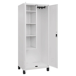 4066681660526 - Putzmittelschrank Classic Plus 080110-02-S10035 verkehrsweiß 800 x 500 x 1950 cm aufgebaut 4066681660526 C+P-Möbel