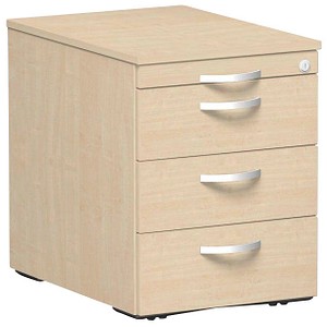 geramöbel Flex Rollcontainer ahorn 4 Auszüge