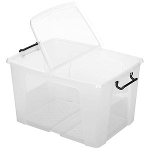 CEP Aufbewahrungsbox 65L Polypropylen Transparent