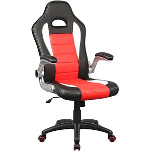 Nicalo Gaming Stuhl rot Kunstleder