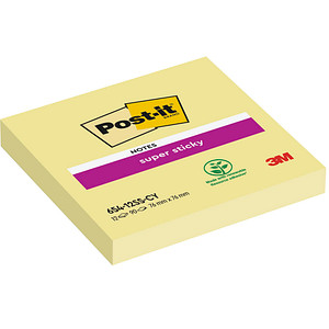 Post-it® Super Sticky Notes Haftnotizen extrastark 65412SY gelb 1 St.