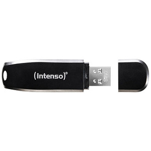 Intenso USB-Stick Speed Line schwarz, silber 64 GB, 1 St.