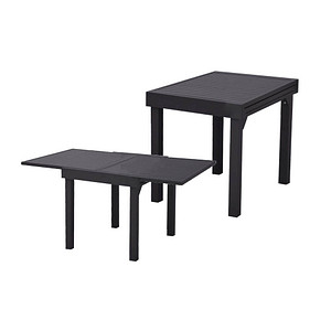 4041908113450 - Gartentisch Elena anthrazit quadratisch 650 x 650  1300 x 750 cm 4041908113450 Garden Pleasure