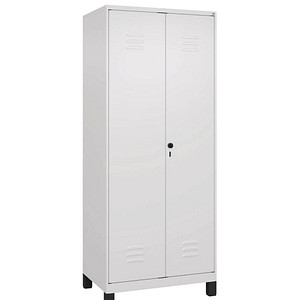 4066681617988 - Putzmittelschrank Classic Plus 080110-02-S10013 verkehrsweiß 800 x 500 x 1950 cm aufgebaut 4066681617988 C+P-Möbel 4066681617988 - Putzmittelschrank Classic Plus 080110-02-S10013 verkehrsweiß 800 x 500 x 1950 cm aufgebaut 4066681617988 C+P-Möbel