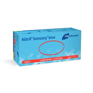 4250016408680 - unisex Einmalhandschuhe Nitril Sensory blau Größe S 4250016408680 200 Stück 4250016408680 - unisex Einmalhandschuhe Nitril Sensory blau Größe S 4250016408680 200 Stück