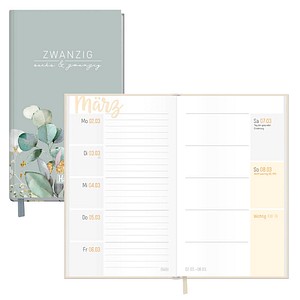 4029357097507 - Schülerkalender slim August 2025 - September 2026 grün 4029357097507 - Schülerkalender slim August 2025 - September 2026 grün