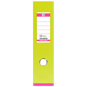 4002030153516 - Ordner myColour Strong-Line 100081037 A4 80mm breit PP vollfarbig hellgrün pink 4002030153516 Oxford