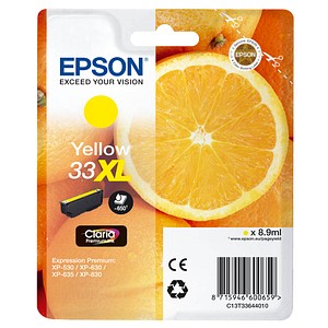 EPSON 33XL / T3364XL  gelb Druckerpatrone