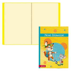 4028279893440 - ROTH Zeugnismappe Fredo & Fitzi DIN A4 mit Design inkl 10 PP-Hüllen mit Aufdruck Meine Zeugnisse auf dem - 1 Stück (89344) 4028279893440 - ROTH Zeugnismappe Fredo & Fitzi DIN A4 mit Design inkl 10 PP-Hüllen mit Aufdruck Meine Zeugnisse auf dem - 1 Stück (89344)
