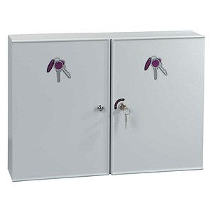 4052301125070 - Schlüsselkasten grau mit 232 Haken Zylinderschloss 4052301125070 - Schlüsselkasten grau mit 232 Haken Zylinderschloss