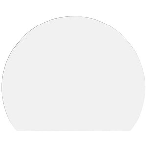 LA80 Anbautisch weiß halbrund