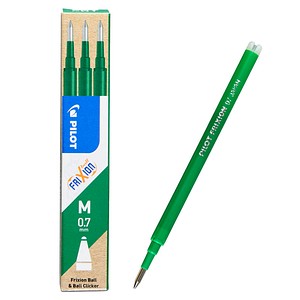 Pilot Tintenrollerminen Frixion BLS-FR7 grün 0,4 mm 4902505356087 Pilot 3 Stück
