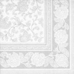 4002911116821 - Servietten ROYAL ColOrnaments weiss 40x40cm 1 4 Falz 4002911116821 11682 50 Stück