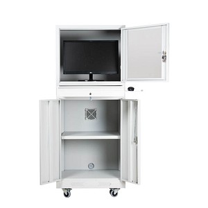 4260090177693 - Werkstatt Industrieschrank Stahl grau Rollen 170cm  4260090177693 Gürkan