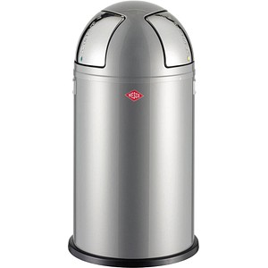 WESCO Push Two Mülleimer 50,0 l silber